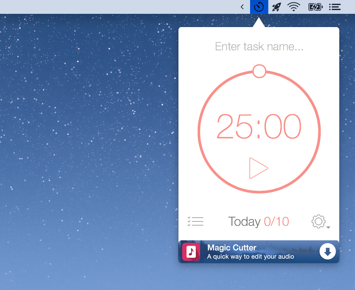Pomodoro desktop app mac pro